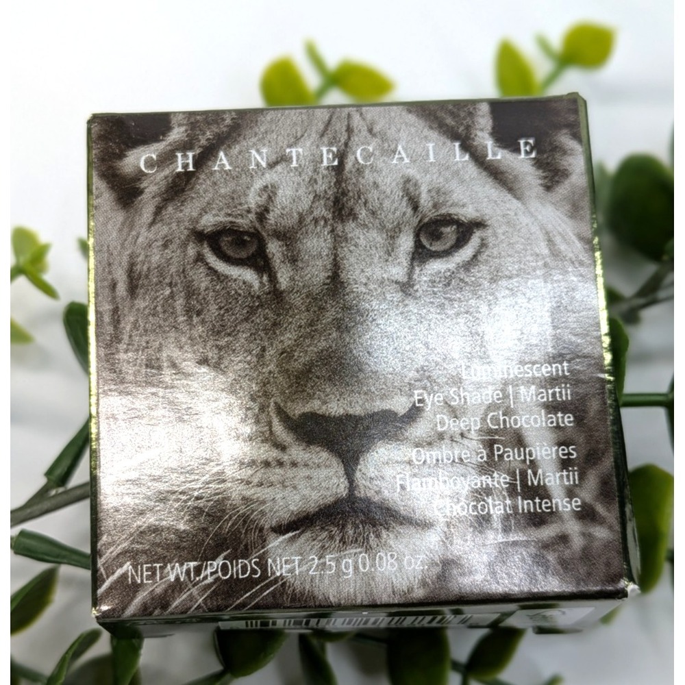 LIMITED LION ED🌿Chantecaille Luminescent Eye Shade Martii Deep Chocolate 2.5g